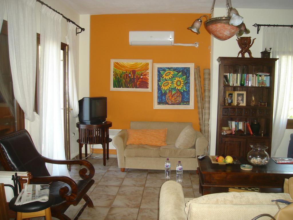 Stelios Seaside House Villa Lefokastro Ngoại thất bức ảnh