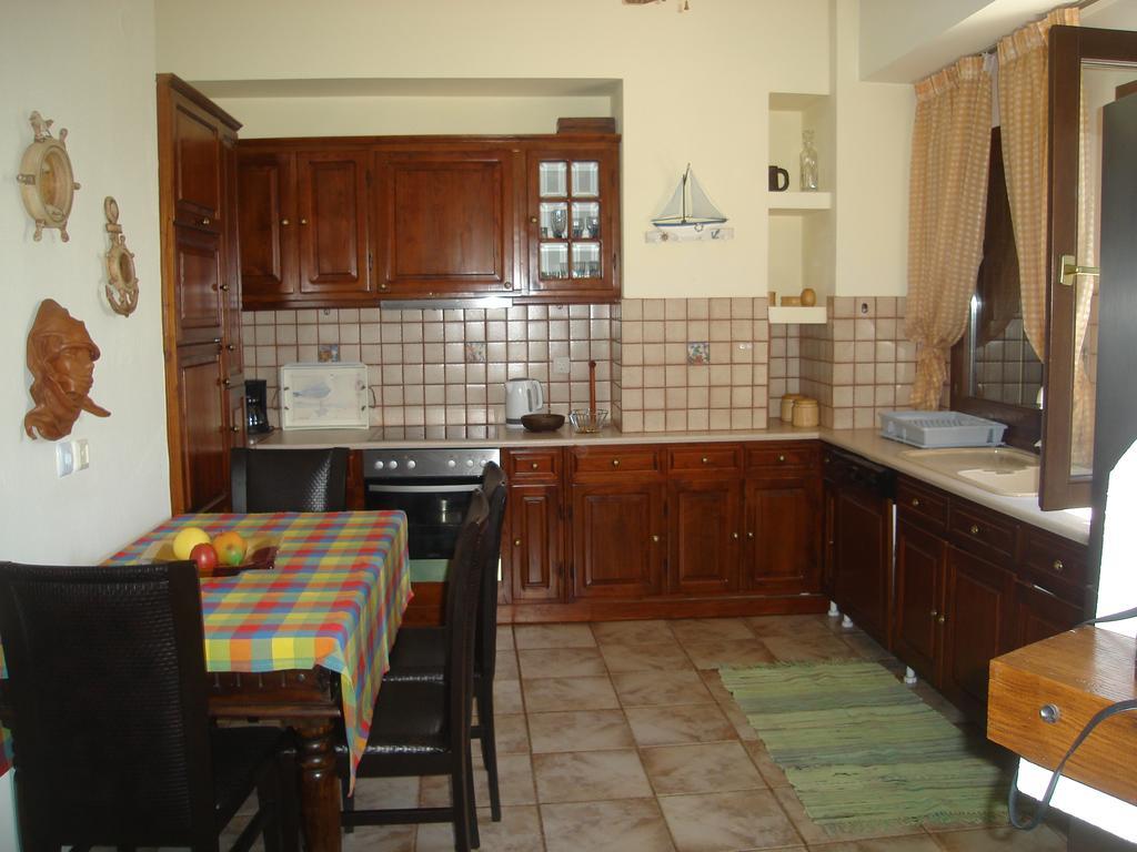 Stelios Seaside House Villa Lefokastro Ngoại thất bức ảnh